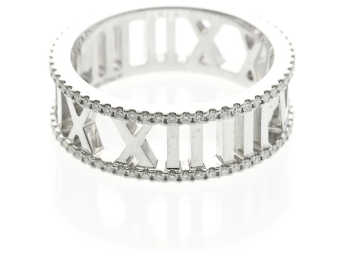 Tiffany & Co Tiffany Open Atlas Diamantring Silber - Ansicht 4