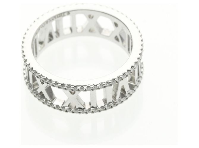 Tiffany & Co Tiffany Open Atlas Diamantring Silber - Ansicht 9