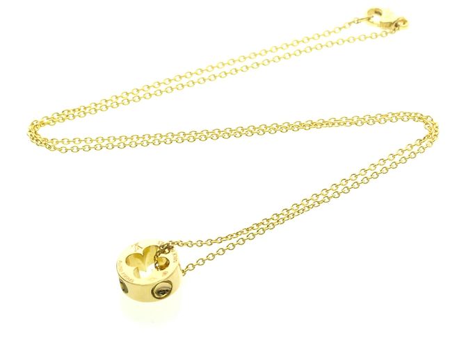 Collana Pendente Empreinte Louis Vuitton D'oro - vista 10