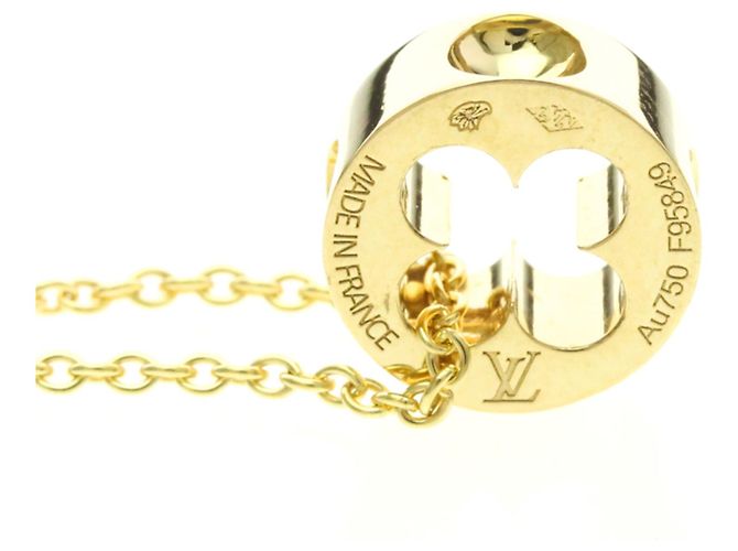 Collana Pendente Empreinte Louis Vuitton D'oro - vista 4