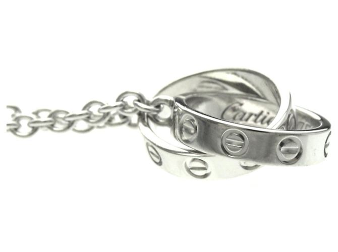 Collana Baby Love Cartier in Oro Bianco - vista 4
