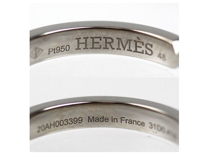Ring Hermès Anillo Everkelly en Platino Pt950 HERMES - vista 5