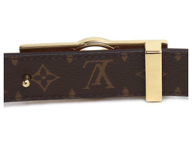 Cinturón reversible Dauphine de 25 mm de Louis Vuitton Castaño - vista 4