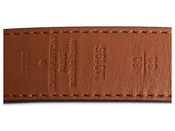 Cinturón reversible Dauphine de 25 mm de Louis Vuitton Castaño - vista 6