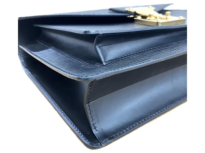 Borsa a Spalla Monceau in Pelle Epi M52792 di Louis Vuitton Nero - vista 5