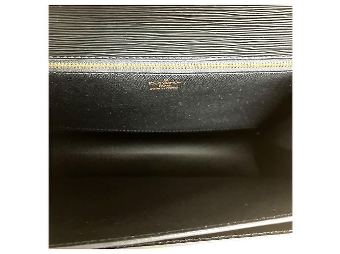 Borsa a Spalla Monceau in Pelle Epi M52792 di Louis Vuitton Nero - vista 7