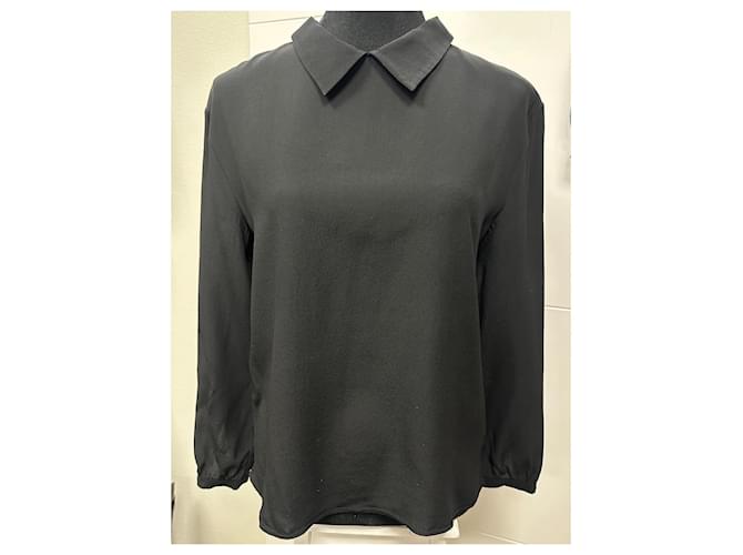 Camisa Prada de seda negra Negro - vista 2
