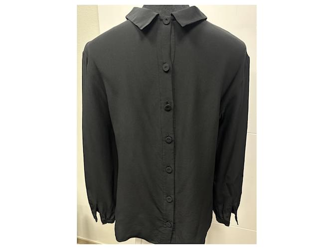Camisa Prada de seda negra Negro - vista 5
