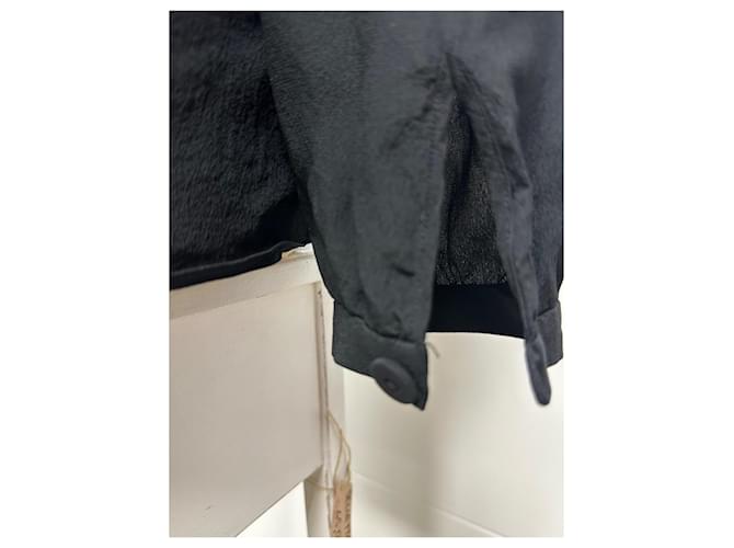 Camisa Prada de seda negra Negro - vista 7