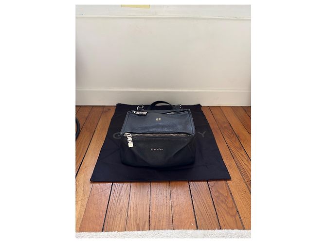 Givenchy Borsa a Spalla in Pelle Pandora Nero - vista 2
