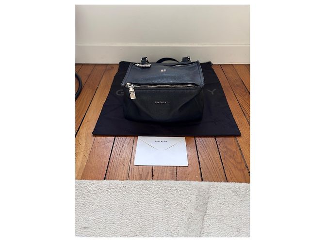 Givenchy Borsa a Spalla in Pelle Pandora Nero - vista 3