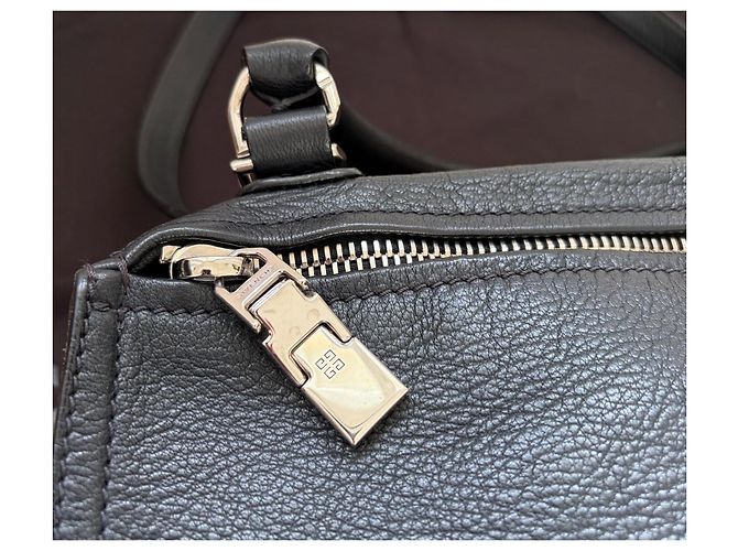 Givenchy Borsa a Spalla in Pelle Pandora Nero - vista 7