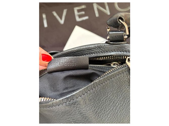 Givenchy Borsa a Spalla in Pelle Pandora Nero - vista 9