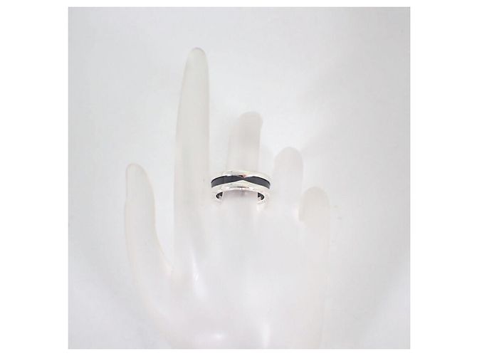Bulgari Anello B-Zero1 in ceramica e argento sterling di Bvlgari - vista 5