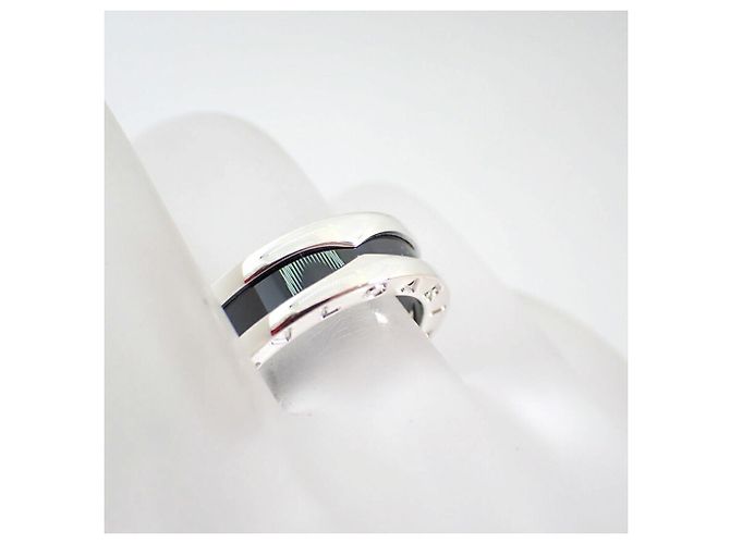 Bulgari Anello B-Zero1 in ceramica e argento sterling di Bvlgari - vista 7