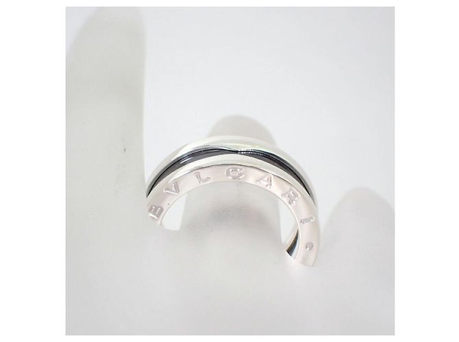 Bulgari Anello B-Zero1 in ceramica e argento sterling di Bvlgari - vista 8