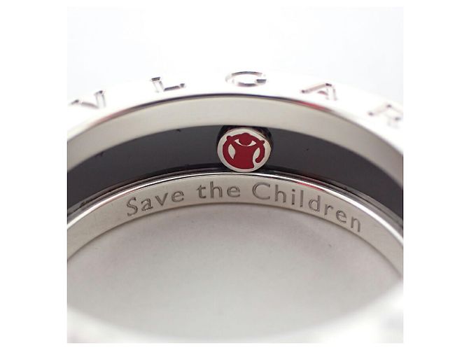 Bulgari Anello B-Zero1 in ceramica e argento sterling di Bvlgari - vista 9