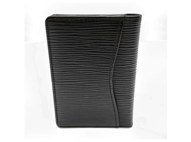 Organizer Tarjetero Louis Vuitton Epi Noir Negro - vista 2