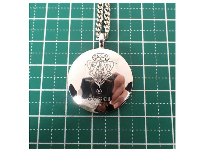 Collar Péndulo Emblema Crest SV925 GUCCI - vista 10