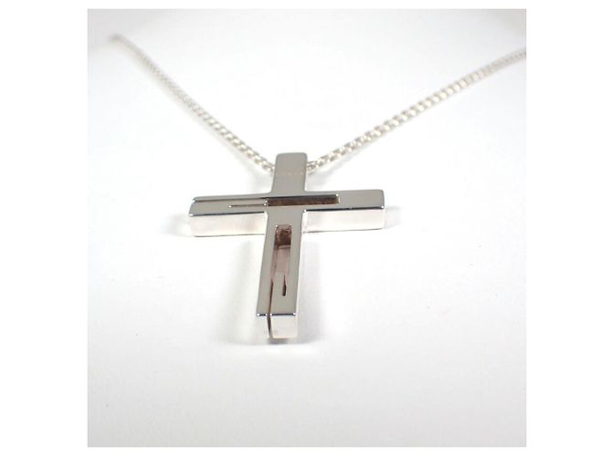 Pendente a croce G di marca GUCCI 925 - vista 5