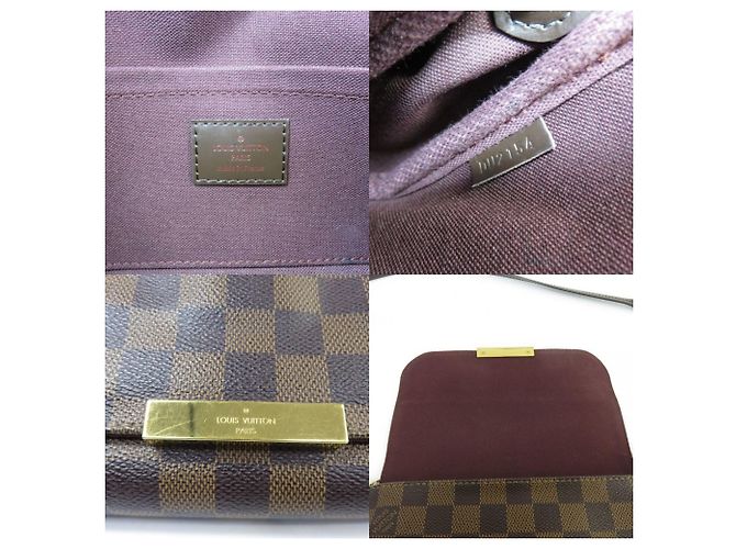 Borsa a Spalla Damier Favorite PM Louis Vuitton Damier ebene - vista 6
