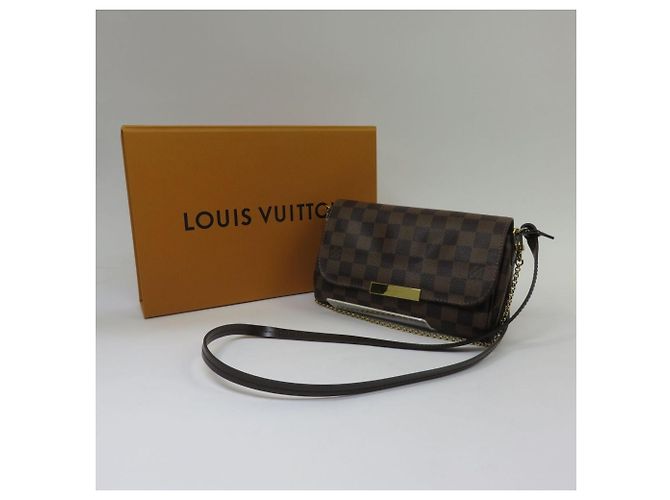Borsa a Spalla Damier Favorite PM Louis Vuitton Damier ebene - vista 9