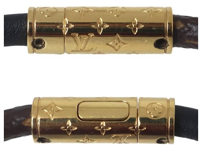Bracciale Charm Monogram Louis Vuitton Nero Monogramma - vista 5