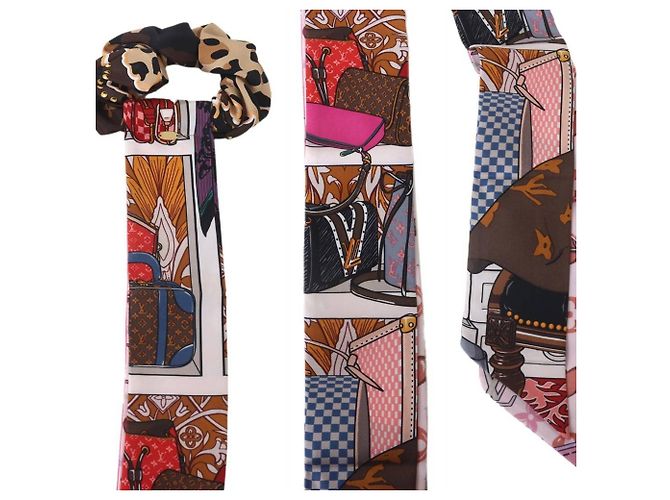 Scrunchie Multicolor Louis Vuitton - vista 4