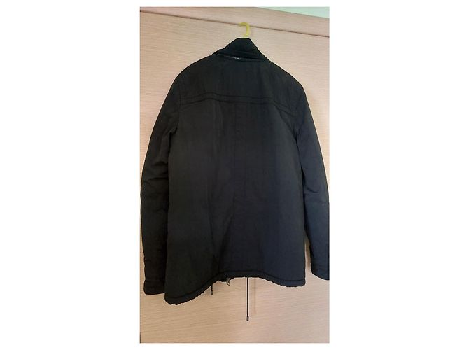Dkny Giacca Impermeabile Nera Uomo M Nero - vista 2