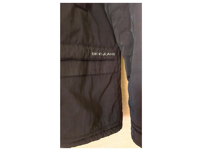 Dkny Giacca Impermeabile Nera Uomo M Nero - vista 4