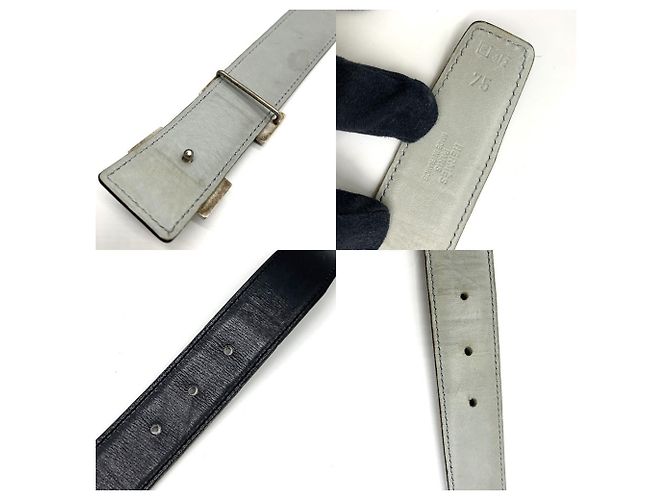 Cinturón Reversible Constance de Hermès Castaño Negro - vista 3