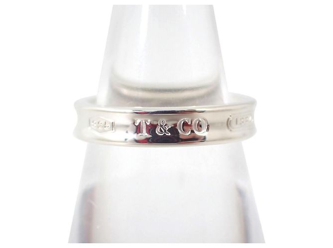 Tiffany & Co Anello Stretto Tiffany 925 1837 - vista 2