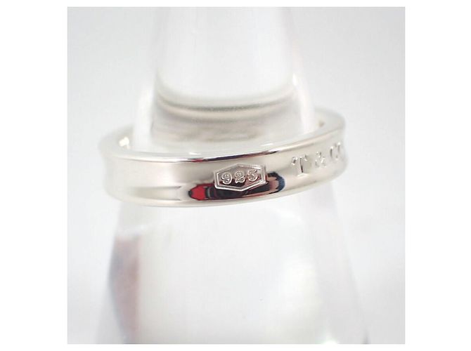 Tiffany & Co Anello Stretto Tiffany 925 1837 - vista 3