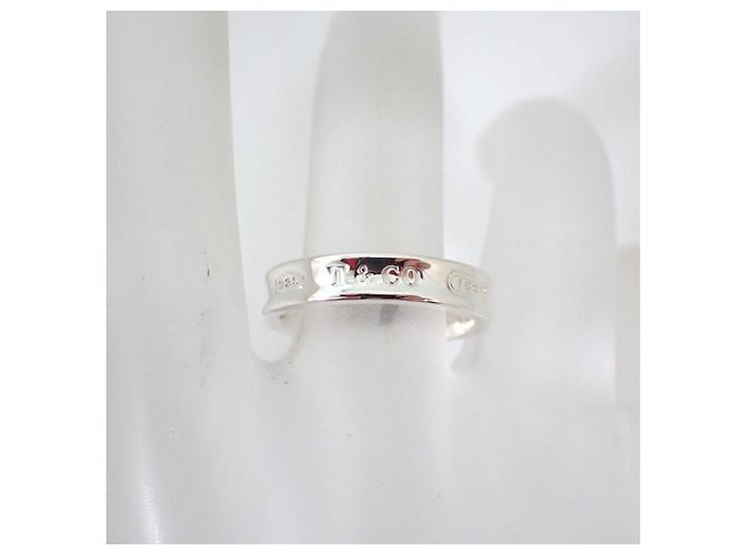 Tiffany & Co Anello Stretto Tiffany 925 1837 - vista 5