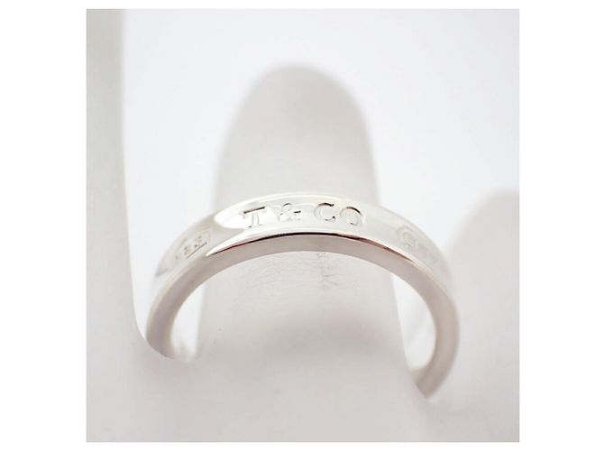 Tiffany & Co Anello Stretto Tiffany 925 1837 - vista 7