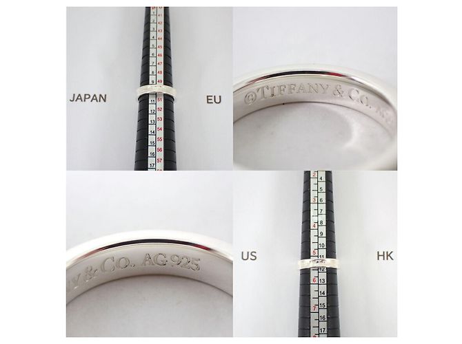 Tiffany & Co Anello Stretto Tiffany 925 1837 - vista 9