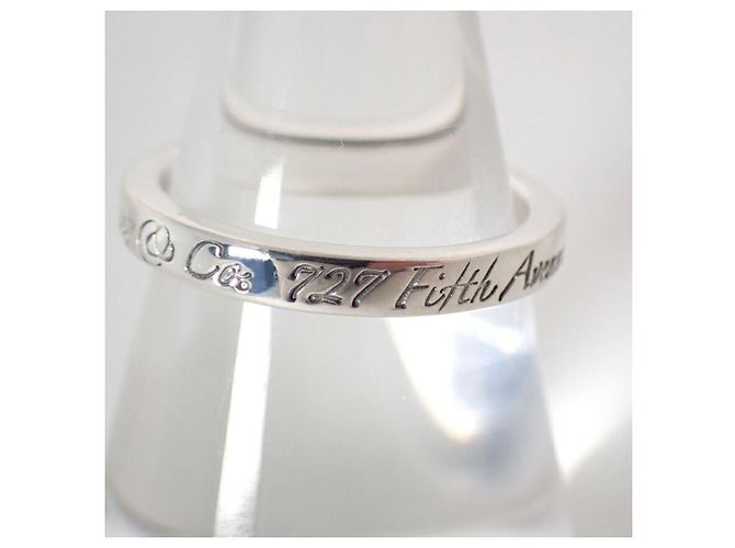 Tiffany & Co Anello stretto in argento sterling 925 Tiffany Notes - vista 3