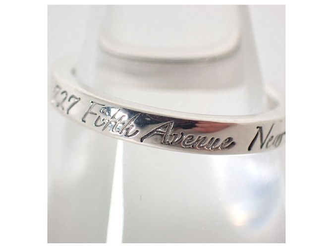 Tiffany & Co Anello stretto in argento sterling 925 Tiffany Notes - vista 4
