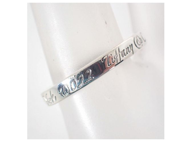 Tiffany & Co Anello stretto in argento sterling 925 Tiffany Notes - vista 6