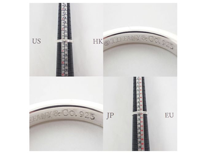 Tiffany & Co Anello stretto in argento sterling 925 Tiffany Notes - vista 9