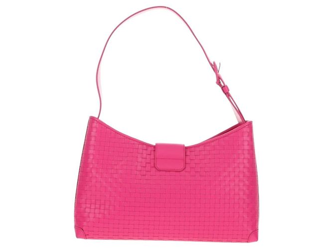 Borsa a Spalla Gancini in Pelle Salvatore Ferragamo Rosa - vista 2