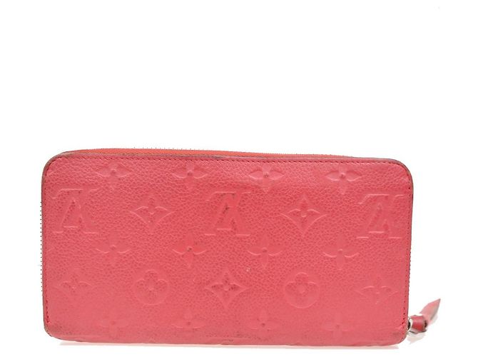 Portafoglio zippy Monogramma Empreinte Louis Vuitton Rosso - vista 2