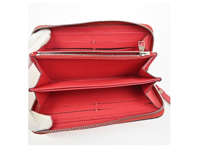 Portafoglio zippy Monogramma Empreinte Louis Vuitton Rosso - vista 5
