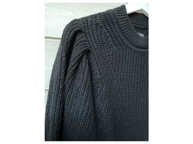 Suéter de lana Isabel Marant Adèle Negro - vista 4