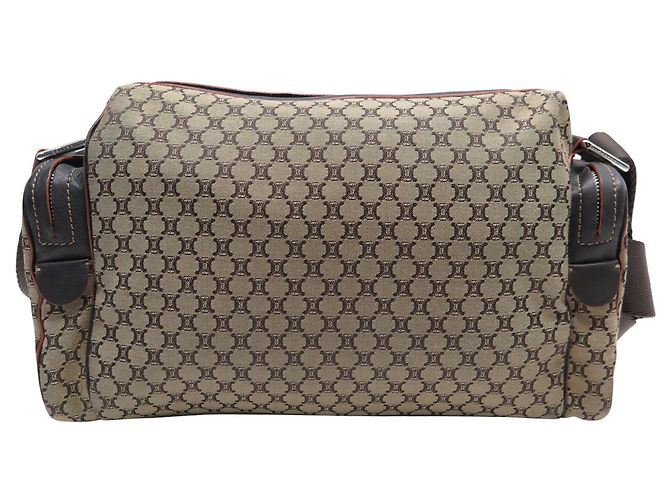 Céline NUOVO BORSA MESSENGER CELINE CAMERA IN TESSUTO JACQUARD TRIOMPHE - vista 2