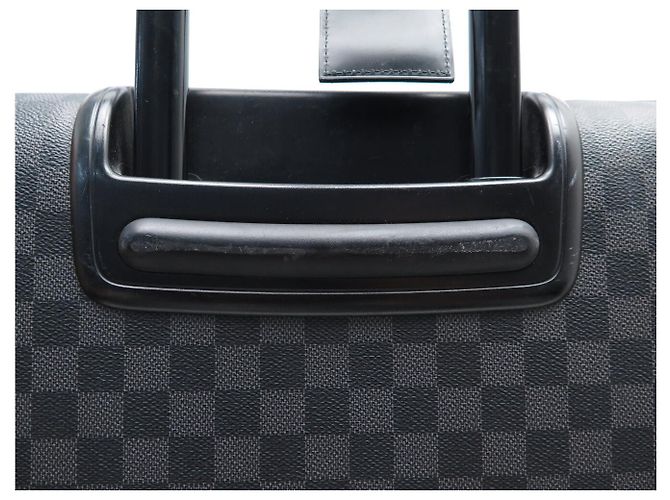 VALIGIA LOUIS VUITTON PEGASE 55 TOILE DAMIER GRAPHITE DA CABINA Grigio antracite - vista 19