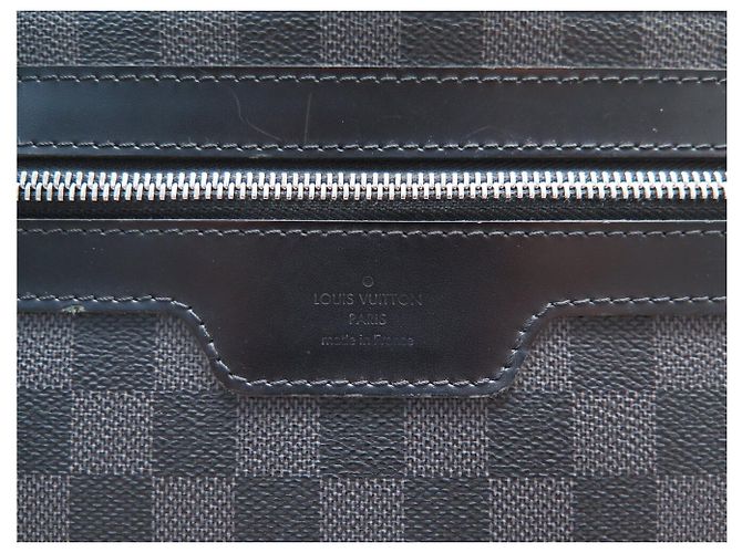 VALIGIA LOUIS VUITTON PEGASE 55 TOILE DAMIER GRAPHITE DA CABINA Grigio antracite - vista 8