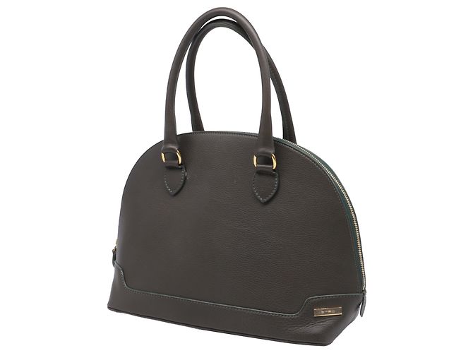 Borsa a mano con zip in pelle oliva Etro Verde Verde oliva - vista 2