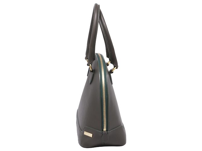 Borsa a mano con zip in pelle oliva Etro Verde Verde oliva - vista 3