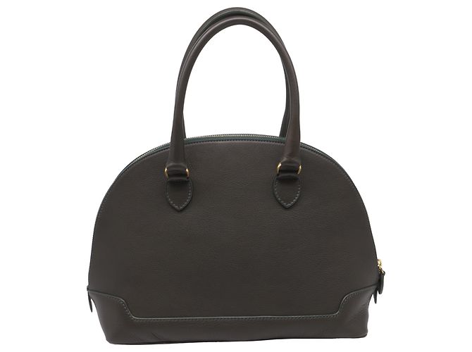 Borsa a mano con zip in pelle oliva Etro Verde Verde oliva - vista 4